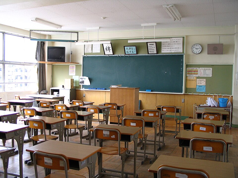 Classroom prepared for learning
